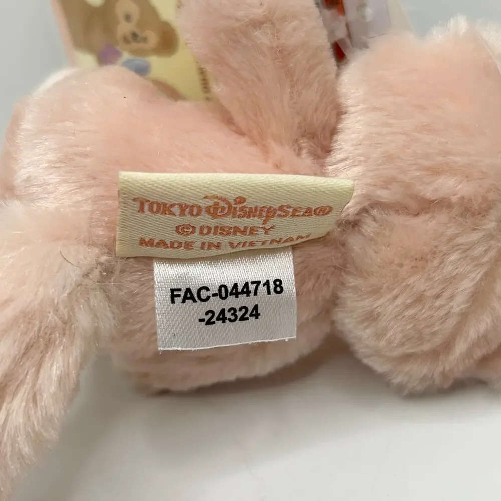 Japan Tokyo Disney Sea Resort Duffy & Friend's Lina Bell Plush Keychain Strap